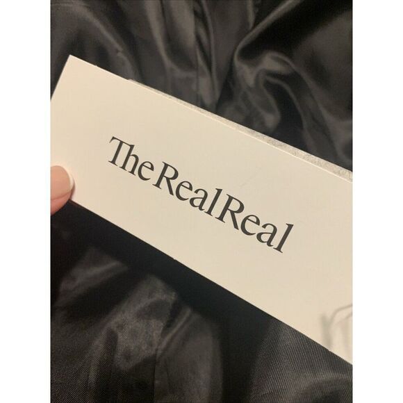 Michael Kors Womens Authentic Solid Black Long Sleeve Trench Coat Jacket Xs - Picture 8 of 8